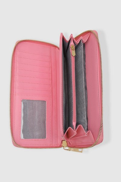 LOUENHIDE_JESSICA WALLET BUBBLEGUM PINK _ JESSICA WALLET BUBBLEGUM PINK _ Ebony Boutique NZ