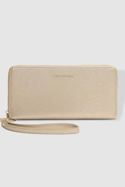 LOUENHIDE_JESSICA WALLET CHAMPAGNE _ JESSICA WALLET CHAMPAGNE _ Ebony Boutique NZ