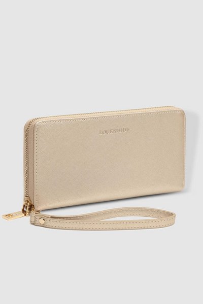 LOUENHIDE_JESSICA WALLET CHAMPAGNE _ JESSICA WALLET CHAMPAGNE _ Ebony Boutique NZ