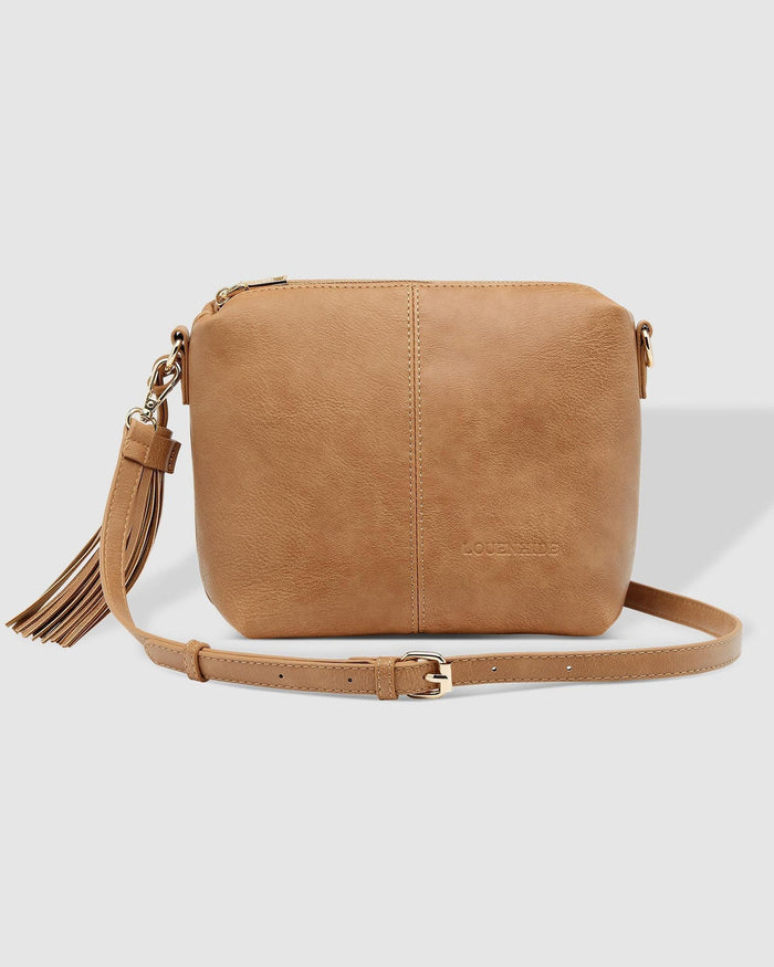 LOUENHIDE_KASEY CROSSBODY BAG CAMEL _ KASEY CROSSBODY BAG CAMEL _ Ebony Boutique NZ