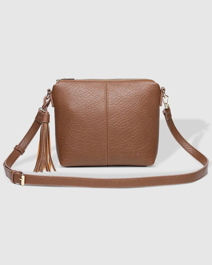 LOUENHIDE_KASEY CROSSBODY BAG COCOA _ KASEY CROSSBODY BAG COCOA _ Ebony Boutique NZ
