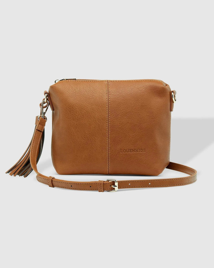 LOUENHIDE_KASEY CROSSBODY BAG TAN _ KASEY CROSSBODY BAG TAN _ Ebony Boutique NZ