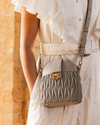 LOUENHIDE_LAYLA CROSSBODY BAG LIGHT GREY _ LAYLA CROSSBODY BAG LIGHT GREY _ Ebony Boutique NZ