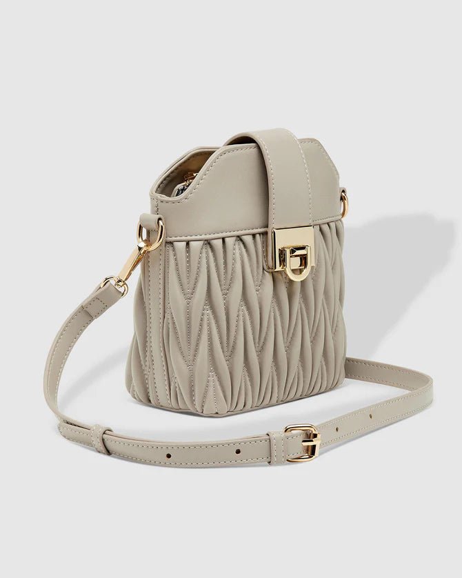LOUENHIDE_LAYLA CROSSBODY BAG LIGHT GREY _ LAYLA CROSSBODY BAG LIGHT GREY _ Ebony Boutique NZ