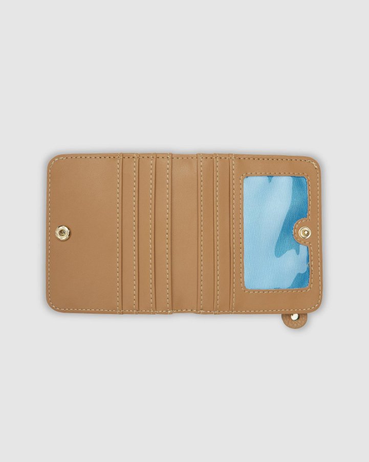 LOUENHIDE_LILY WALLET LATTE _ LILY WALLET LATTE _ Ebony Boutique NZ