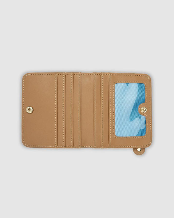 LOUENHIDE_LILY WALLET LATTE _ LILY WALLET LATTE _ Ebony Boutique NZ