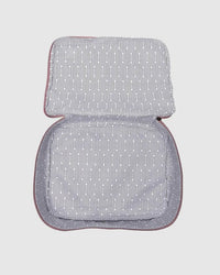 LOUENHIDE_MADRAS 3 PIECE PACKING CUBE SET PINK _ MADRAS 3 PIECE PACKING CUBE SET PINK _ Ebony Boutique NZ