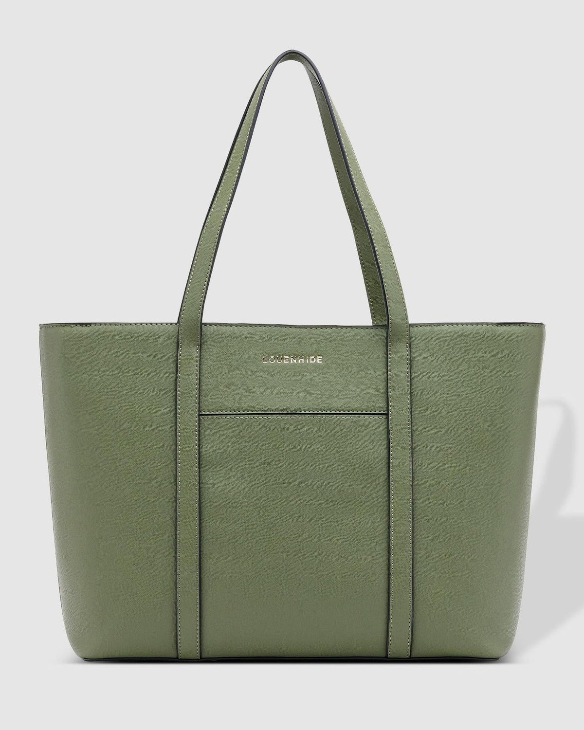 LOUENHIDE_MALIBU LAPTOP TOTE BAG SAGE GREEN _ MALIBU LAPTOP TOTE BAG SAGE GREEN _ Ebony Boutique NZ