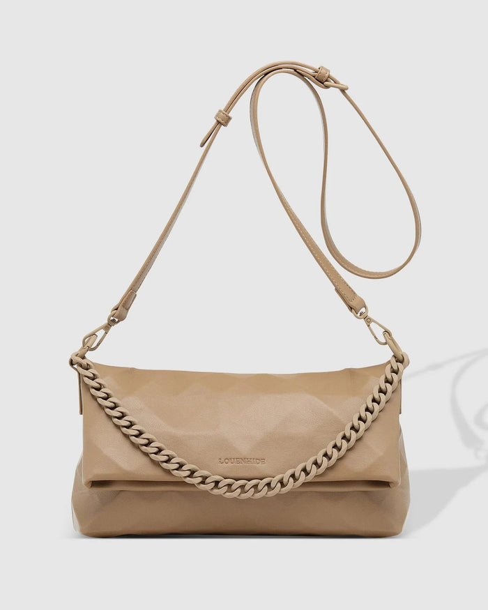 LOUENHIDE_MARLEY SHOULDER BAG TAUPE _ MARLEY SHOULDER BAG TAUPE _ Ebony Boutique NZ