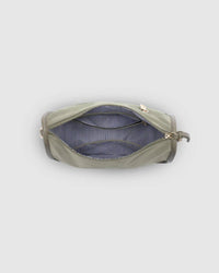LOUENHIDE_MILAN NYLON CROSSBODY BAG KHAKI _ MILAN NYLON CROSSBODY BAG KHAKI _ Ebony Boutique NZ