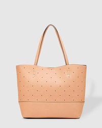 LOUENHIDE_MONICA TOTE BAG CAMEL _ MONICA TOTE BAG CAMEL _ Ebony Boutique NZ