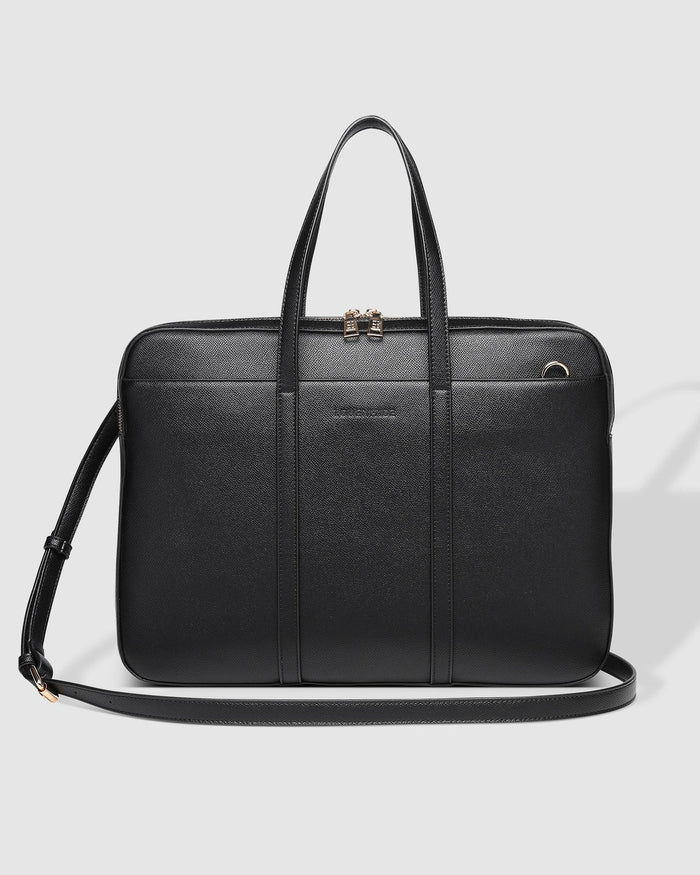 LOUENHIDE_ORLEANS LAPTOP BAG BLACK _ ORLEANS LAPTOP BAG BLACK _ Ebony Boutique NZ