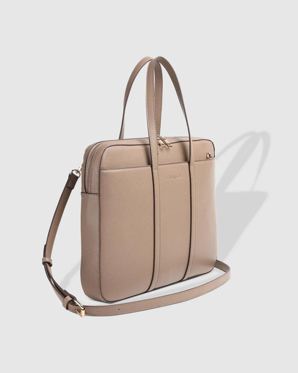 LOUENHIDE_ORLEANS LAPTOP BAG STONE _ ORLEANS LAPTOP BAG STONE _ Ebony Boutique NZ