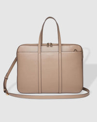 LOUENHIDE_ORLEANS LAPTOP BAG STONE _ ORLEANS LAPTOP BAG STONE _ Ebony Boutique NZ