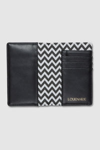 LOUENHIDE_PEPPER PASSPORT HOLDER BLACK _ PEPPER PASSPORT HOLDER BLACK _ Ebony Boutique NZ