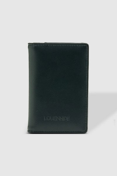 LOUENHIDE_PEPPER PASSPORT HOLDER BLACK _ PEPPER PASSPORT HOLDER BLACK _ Ebony Boutique NZ