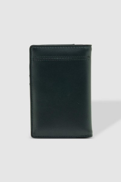 LOUENHIDE_PEPPER PASSPORT HOLDER BLACK _ PEPPER PASSPORT HOLDER BLACK _ Ebony Boutique NZ