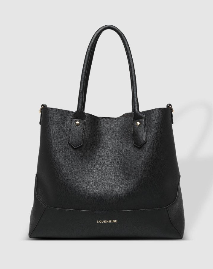 Louenhide Portsea Tote Bag Black Women s Bags NZ Ebony