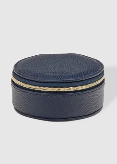LOUENHIDE_SISCO JEWELLERY BOX NAVY _ SISCO JEWELLERY BOX NAVY _ Ebony Boutique NZ