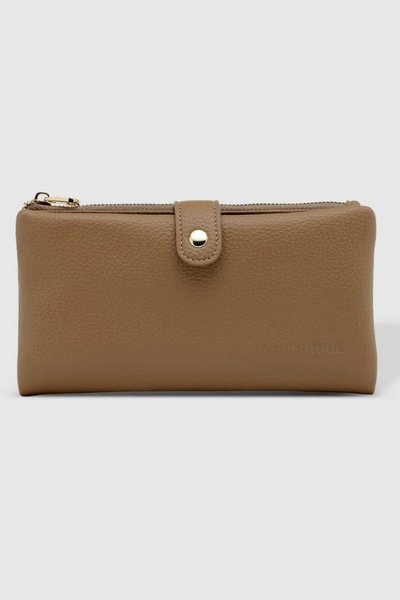 LOUENHIDE_STELLA WALLET COFFEE _ STELLA WALLET COFFEE _ Ebony Boutique NZ