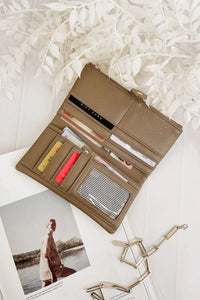 LOUENHIDE_STELLA WALLET COFFEE _ STELLA WALLET COFFEE _ Ebony Boutique NZ