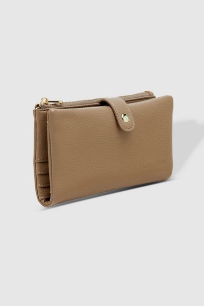 LOUENHIDE_STELLA WALLET COFFEE _ STELLA WALLET COFFEE _ Ebony Boutique NZ