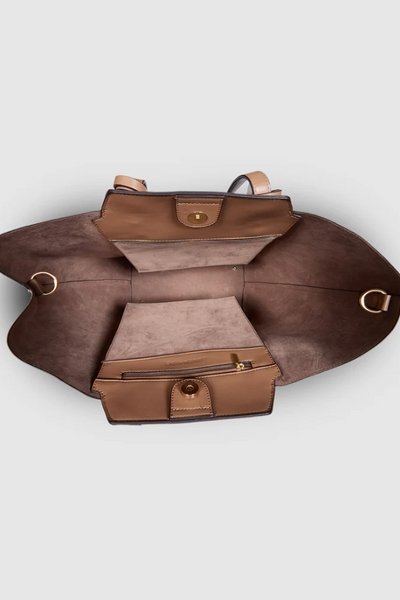 LOUENHIDE_TENERIFFE TOTE BAG SUEDE FRAPPE _ TENERIFFE TOTE BAG SUEDE FRAPPE _ Ebony Boutique NZ