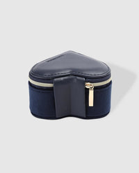 LOUENHIDE_VALERIE JEWELLERY BOX VELVET NAVY _ VALERIE JEWELLERY BOX VELVET NAVY _ Ebony Boutique NZ