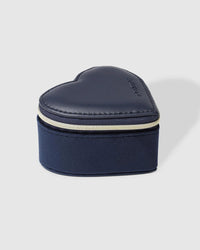 LOUENHIDE_VALERIE JEWELLERY BOX VELVET NAVY _ VALERIE JEWELLERY BOX VELVET NAVY _ Ebony Boutique NZ