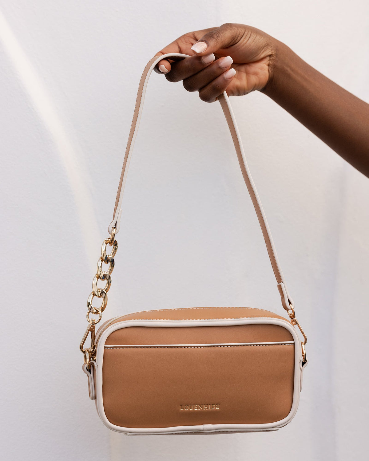 LOUENHIDE_XANADU CROSSBODY BAG CAMEL _ XANADU CROSSBODY BAG CAMEL _ Ebony Boutique NZ
