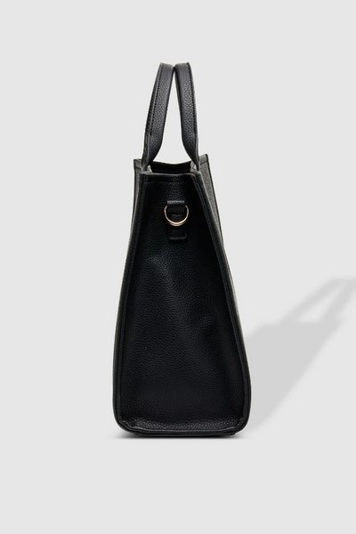 LOUENHIDE_MANHATTAN TOTE BAG BLACK _ _ Ebony Boutique NZ