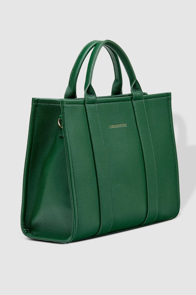 LOUENHIDE_MANHATTAN TOTE BAG GREEN _ _ Ebony Boutique NZ