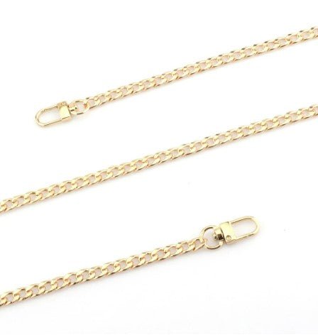 Gold chain wristlet online strap