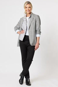 GORDON SMITH_MECHANICAL STRETCH SLIM LEG PANT _ _ Ebony Boutique NZ
