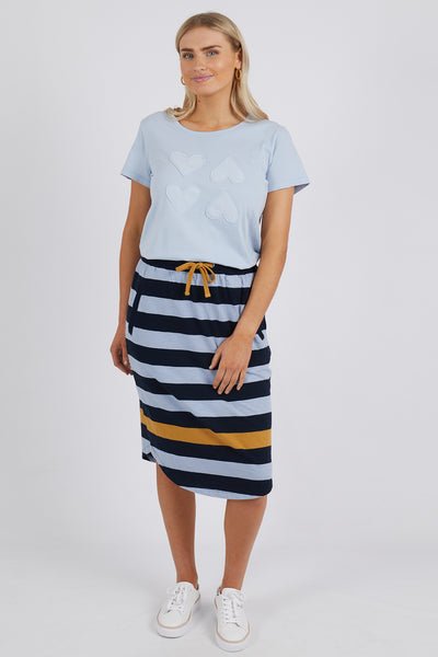 Navy blue skirt clearance nz