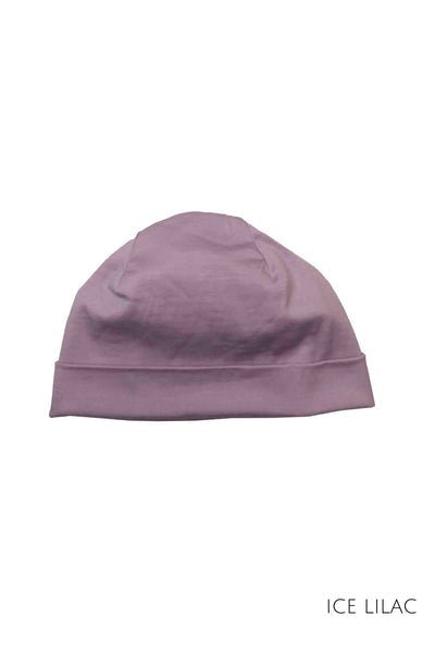 EBONY_100% MERINO BEANIE UNISEX CUFFED/SLOUCH LILAC _ _ Ebony Boutique NZ