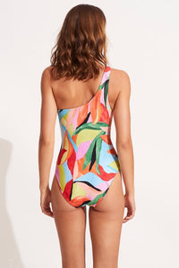 SEAFOLLY_ONE SHOULDER ONE PIECE _ _ Ebony Boutique NZ