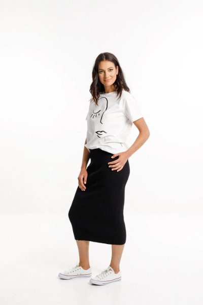 HOME LEE_PENCIL SKIRT _ _ Ebony Boutique NZ