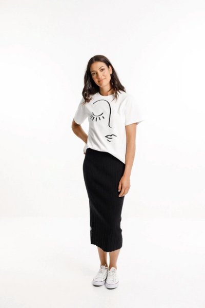 HOME LEE_PENCIL SKIRT _ _ Ebony Boutique NZ