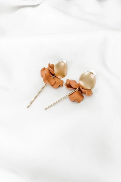 WILLOW COLLECTIVE_PETITE EARRINGS SILVER CLAY _ _ Ebony Boutique NZ