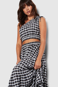 SEAFOLLY_PORTOFINO GINGHAM CROP TOP _ _ Ebony Boutique NZ