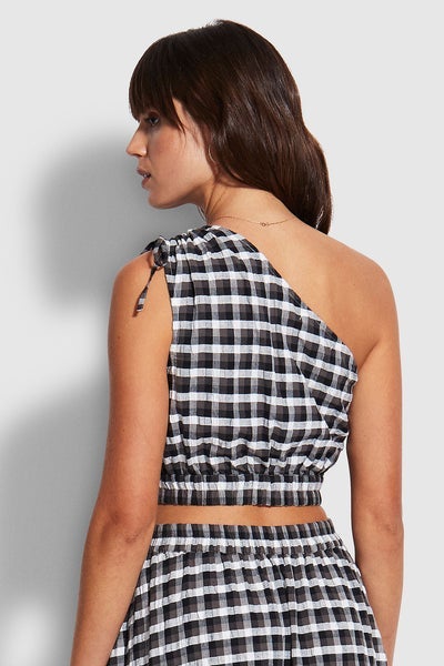 SEAFOLLY_PORTOFINO GINGHAM CROP TOP _ _ Ebony Boutique NZ