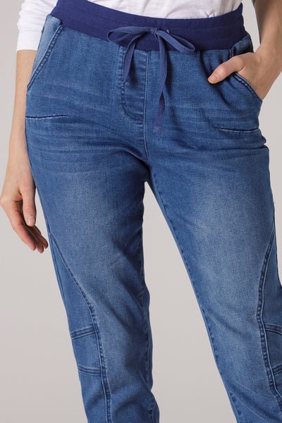 YARRA TRAIL_PULL ON DENIM JEAN _ _ Ebony Boutique NZ