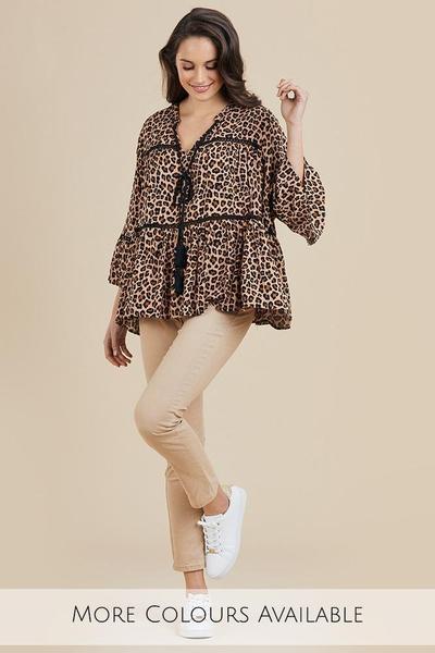 THREADZ_THREADZ PULL ON JEANS _ _ Ebony Boutique NZ