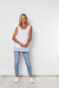 THREADZ_REVERSIBLE TANK TOP _ _ Ebony Boutique NZ