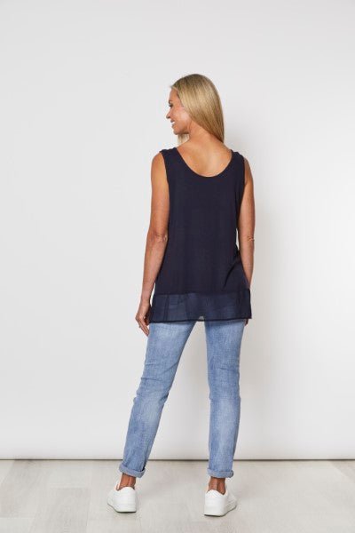 THREADZ_REVERSIBLE TANK TOP _ _ Ebony Boutique NZ