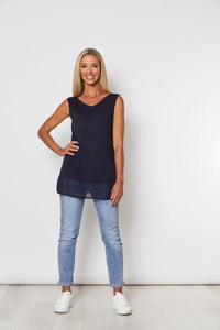 THREADZ_REVERSIBLE TANK TOP _ _ Ebony Boutique NZ