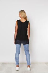 THREADZ_REVERSIBLE TANK TOP _ _ Ebony Boutique NZ