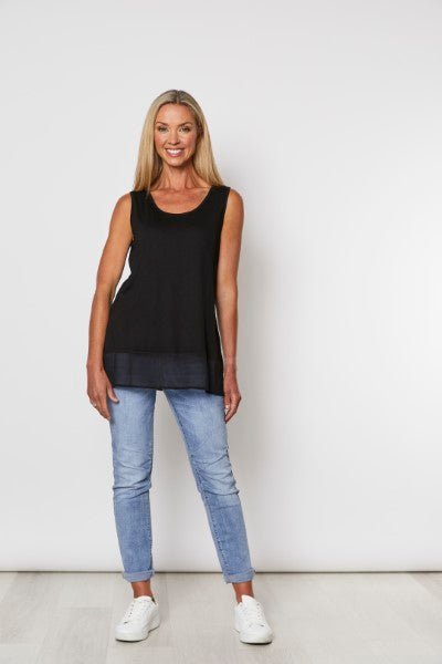 THREADZ_REVERSIBLE TANK TOP _ _ Ebony Boutique NZ