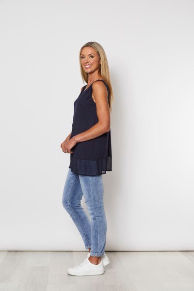 THREADZ_REVERSIBLE TANK TOP _ _ Ebony Boutique NZ